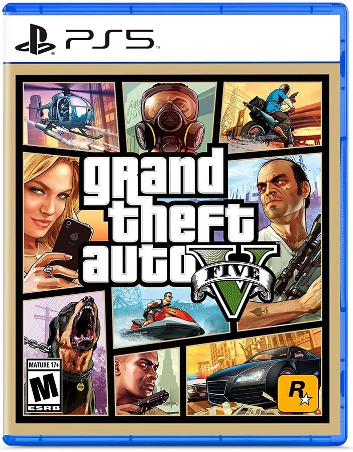 Juego Playstation 5 GTA V PS5