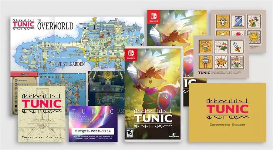 Juego Nintendo Switch Tunic + Extras NSW