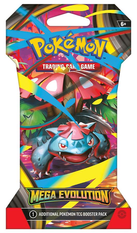 Cartas Pokemon Mega Evolution Sleeved Booster Pack Español TCG