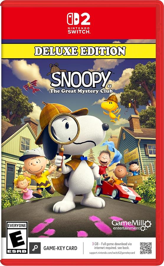 Juego Nintendo Switch 2 Snoopy & The Great Mystery Club Deluxe Edition NSW2