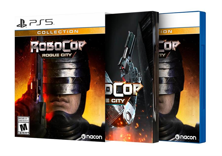Juego Playstation 5 RoboCop Rogue City Collection Steelbook Edition PS5