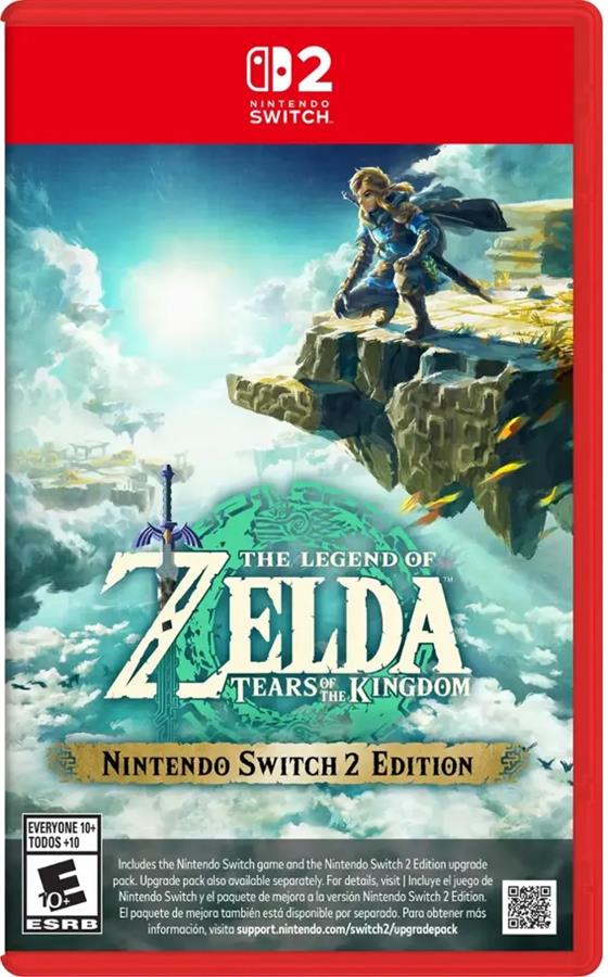 Juego Nintendo Switch 2 The Legend of Zelda: Tears of the Kingdom NSW2