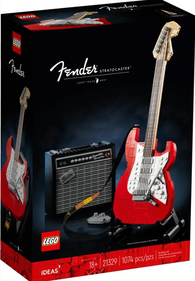 LEGO Fender Stratocaster 21329