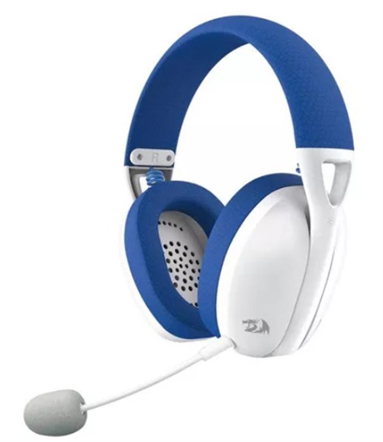 Auriculares Redragon Ire Pro H848-B Wireless White/Blue
