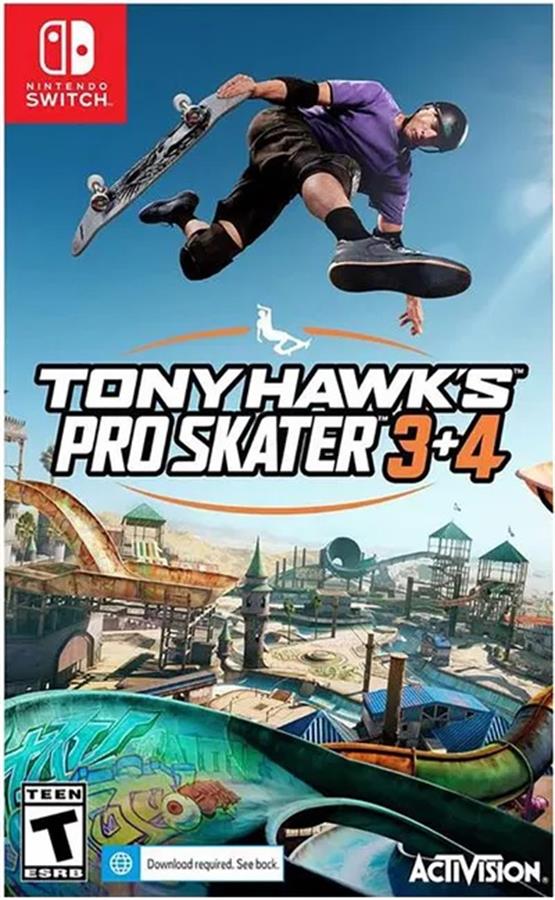 Juego Nintendo Switch Tony Hawk's Pro Skater 3 + 4 Remastered NSW