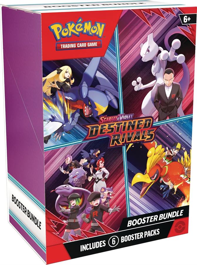 Cartas Pokemon Scarlet & Violet Destined Rivals Booster Bundle Español TCG