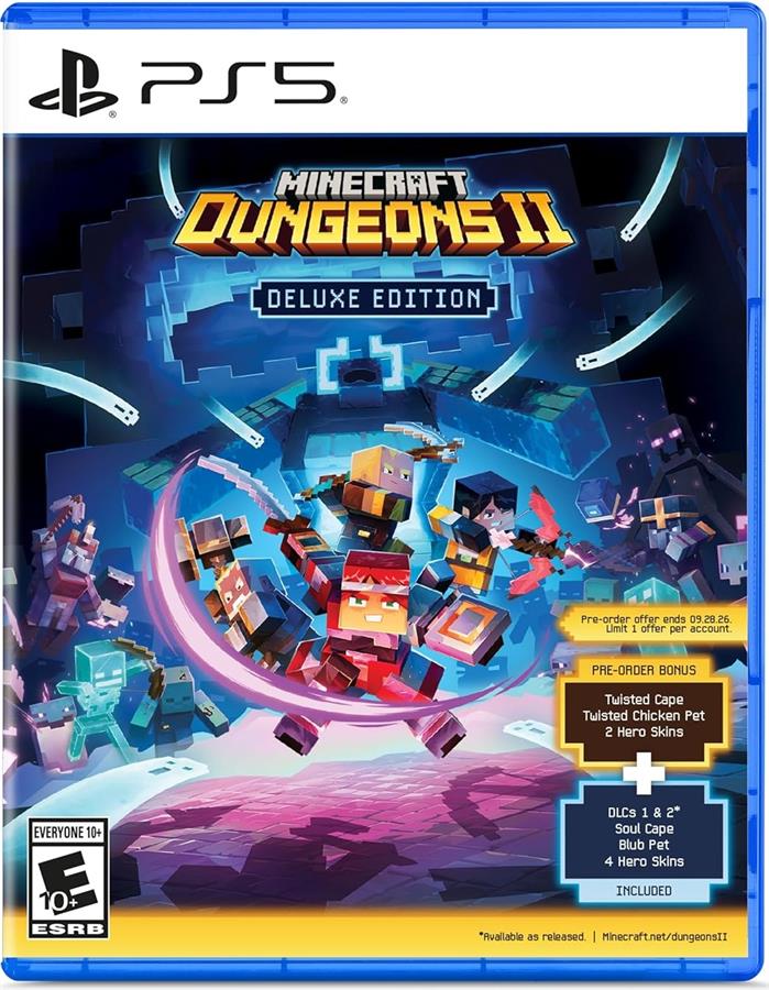 Juego Playstation 5 Minecraft Dungeons II Deluxe Edition PS5