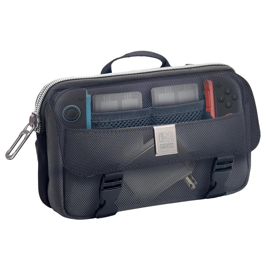Bolso Travel Case Deluxe Crossbody Nintendo Switch 2 Negro Oficial NSW2