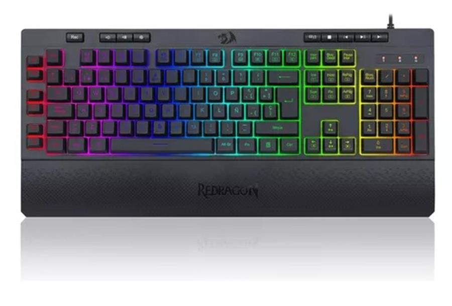Teclado Redragon K512 Shiva RGB Negro