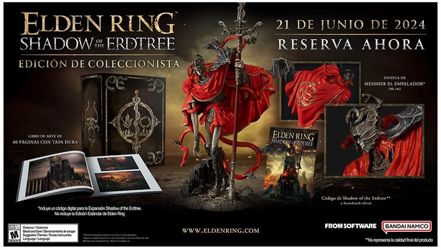 Juego Playstation 5 Elden Ring Shadow of the Erdtre Collector's Edition PS5
