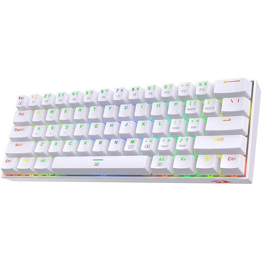Teclado Redragon Dragonborn K630W-RGB White