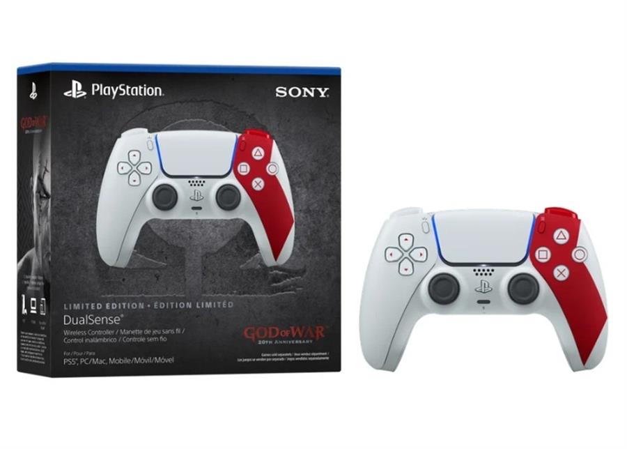 Joystick Sony Playstation 5 Dualsense God Of War 20th Anniversary Limited Edition PS5