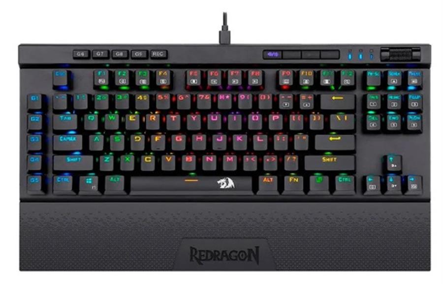 Teclado Redragon Magic-Wand Pro K587 RGB Black