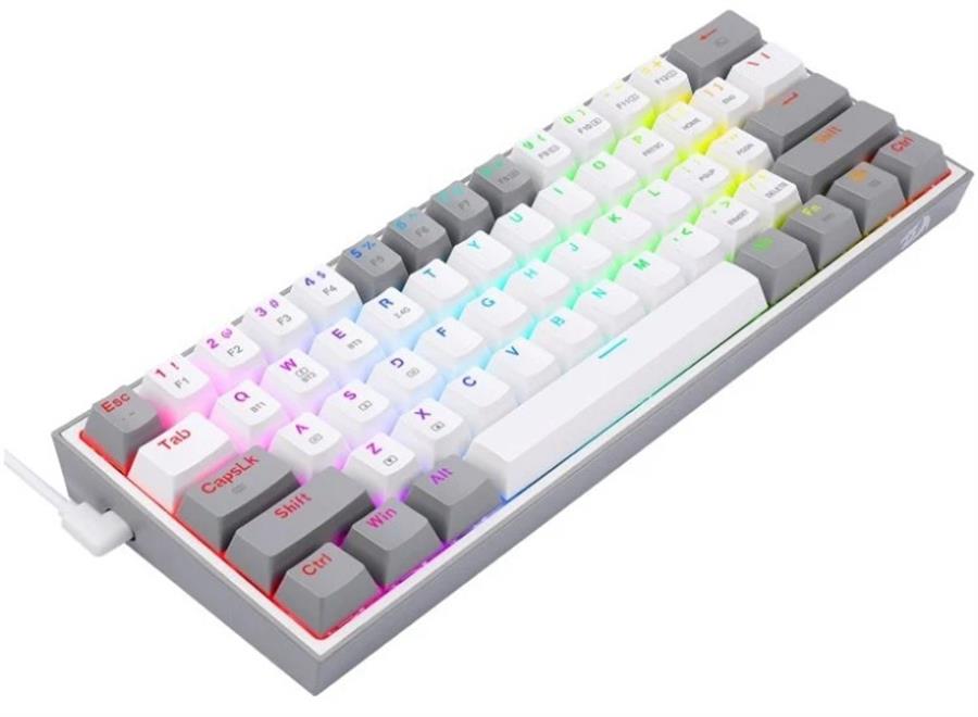 Teclado Redragon Fizz Pro K616-RGB White/Grey