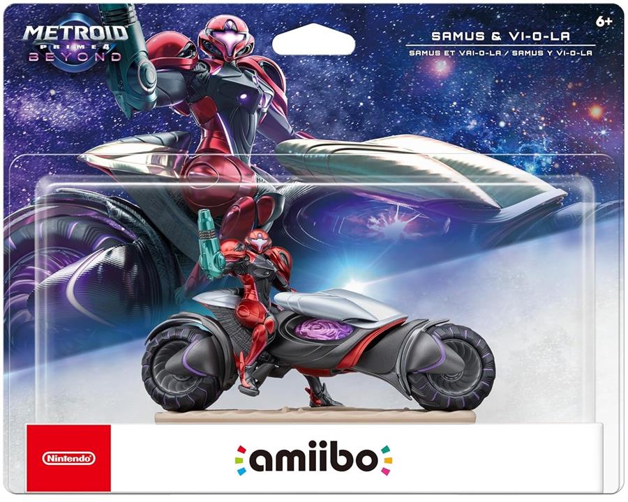 Figura Amiibo Metroid Prime 4: Beyond Samus & Vi-O-La Amiibo NSW2