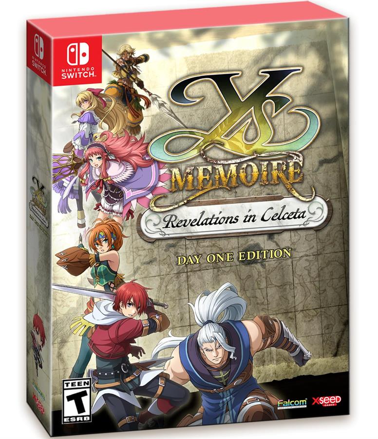 Juego Nintendo Switch Ys Memoire: Revelations in Celceta DAY 1 EDITION NSW