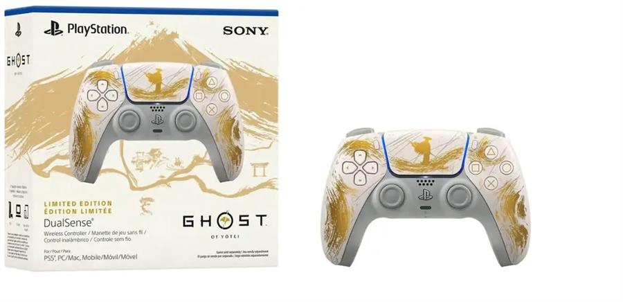 Joystick Sony Playstation 5 Dualsense Ghost of Yotei Gold Limited Edition PS5