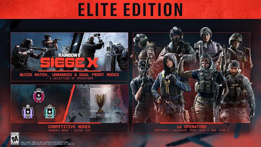 Juego Playstation 5 Rainbow Six Siege Elite Edition PS5
