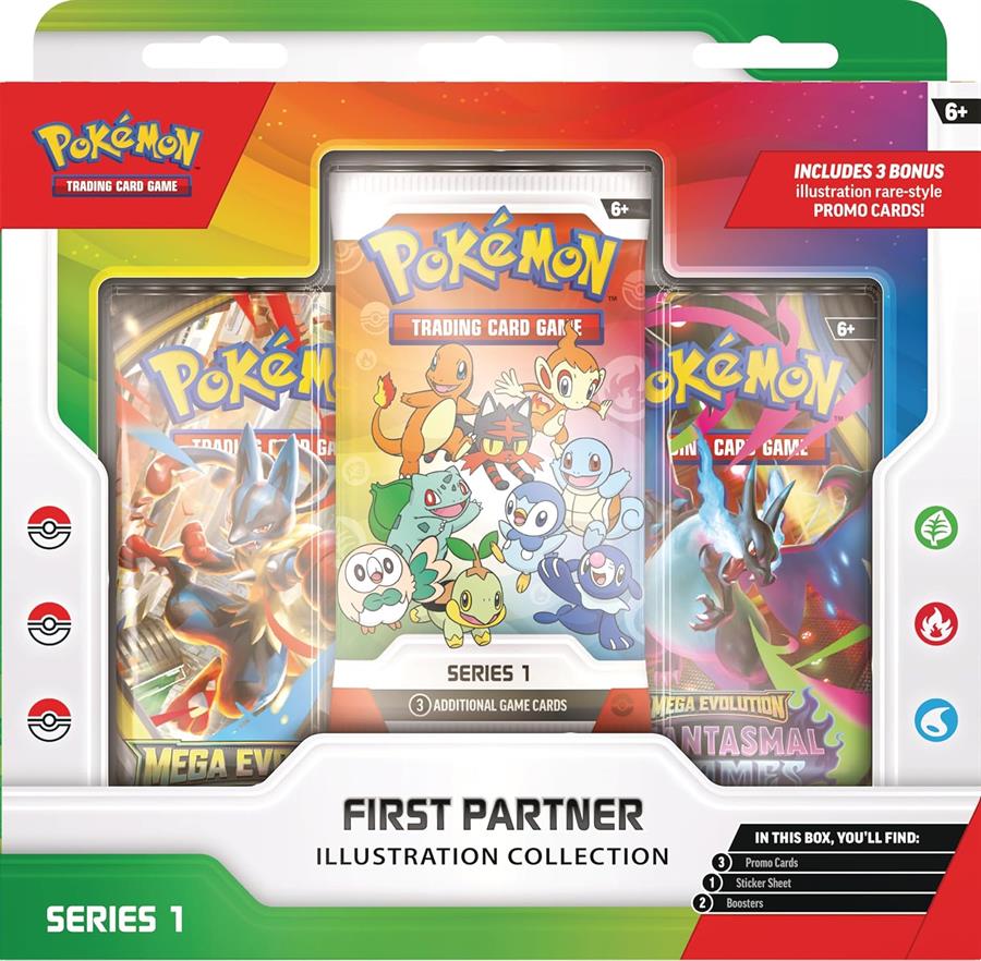 Cartas Pokemon First Partner Illustration Collection Series 1 Español TCG