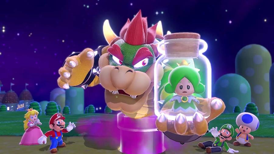 Juego Nintendo Switch Super Mario 3d World + Bowsers Fury NSW