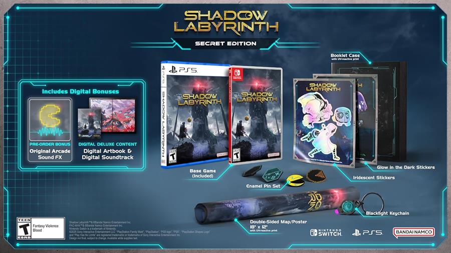 Juego Playstation 5 Shadow Labyrinth Secret Edition PS5