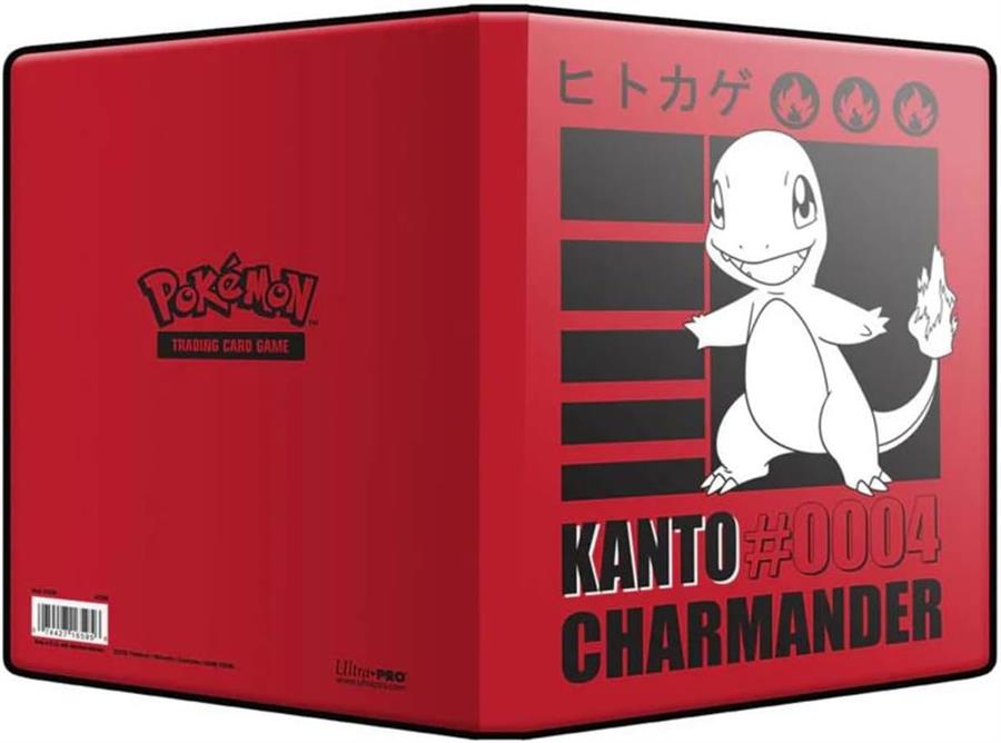 Pokemon Pocket Portfolio 80 Cards Charmander Kanto #0004 Ultra PRO TCG