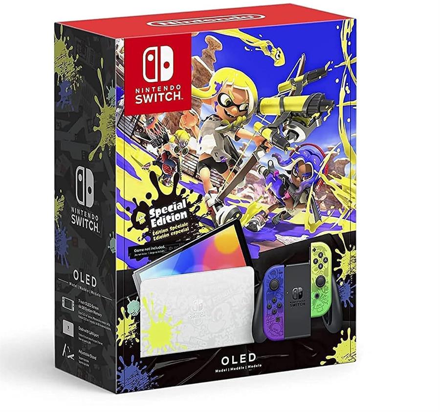 Consola Nintendo Switch Oled 64Gb Splatoon 3