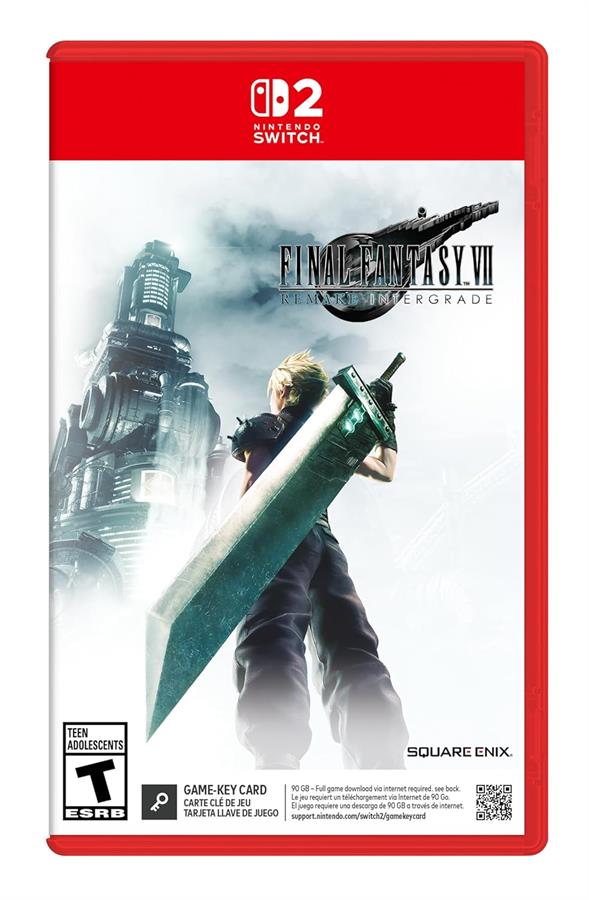 Juego Nintendo Switch 2 Final Fantasy VII REMAKE INTERGRADE NSW2