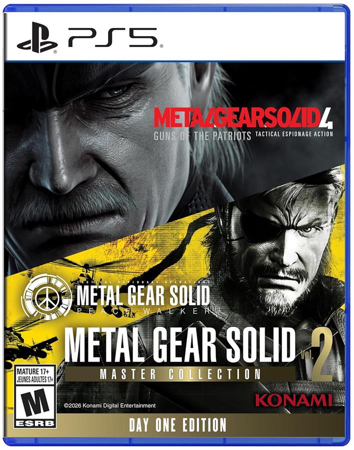 Juego Playstation 5 Metal Gear Solid Master Collection Vol.2 DAY ONE EDITION PS5