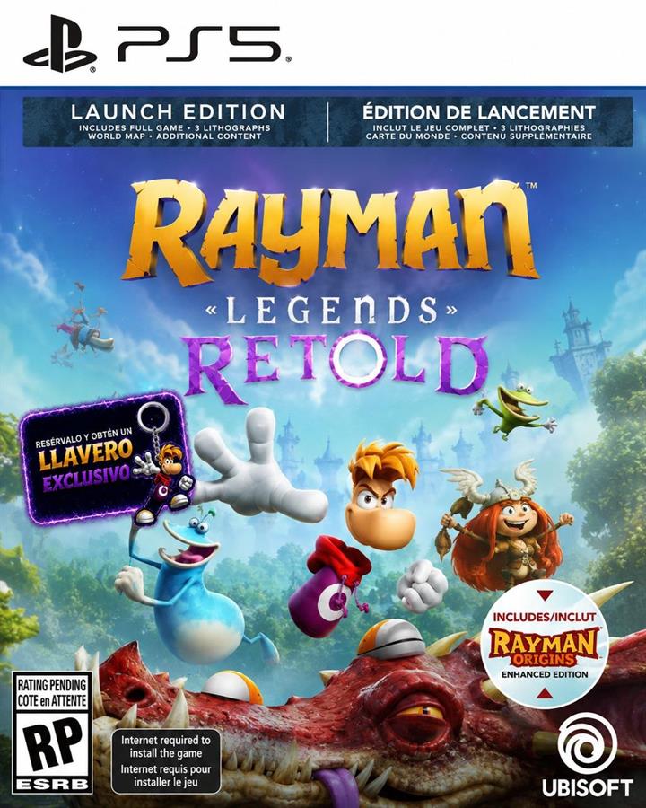 Juego Playstation 5 Rayman Legends Retold DAY ONE EDITION PS5
