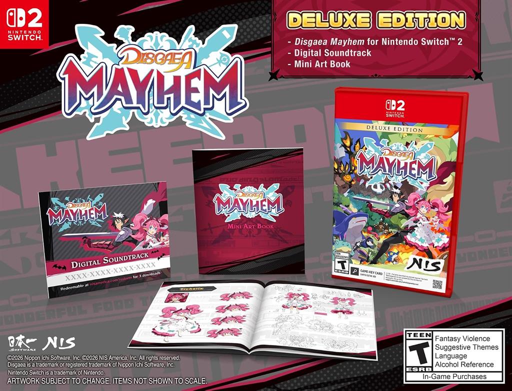Juego Nintendo Switch 2 Disgaea Mayhem: Deluxe Edition NSW2