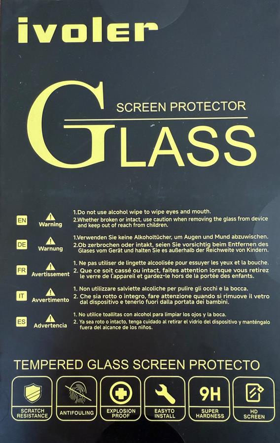 Vidrio Templado (Pack de 4) Glass Ivolver Nintendo Switch 2 NSW2