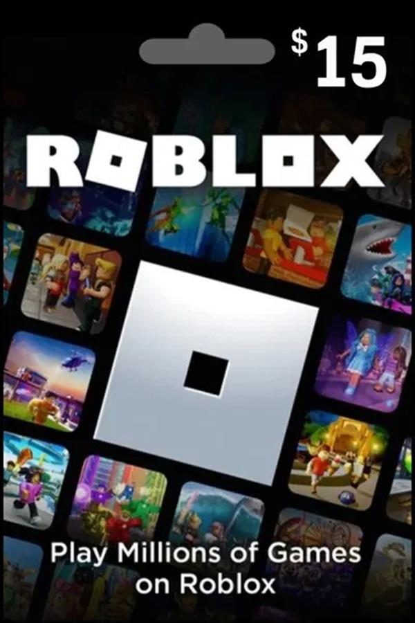 Tarjeta Digital ROBLOX 15 USD (Region Free)