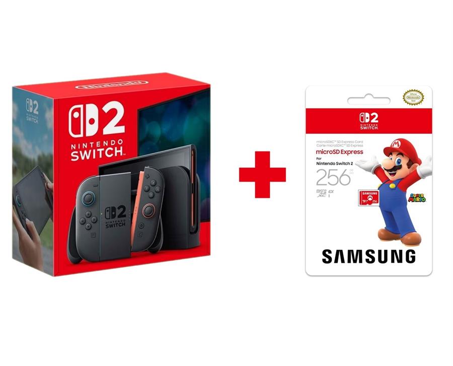 Consola Nintendo Switch 2 (USA) + Memoria Samsung Microsd Express 256gb - Combo