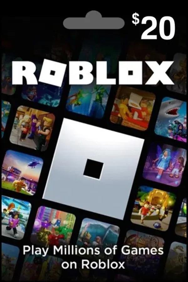Tarjeta Digital ROBLOX 20 USD (Region Free)