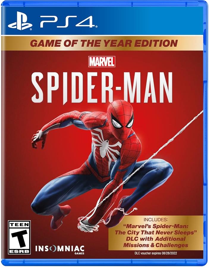 Juego Playstation 4 Spiderman Game of the Year Edition PS4