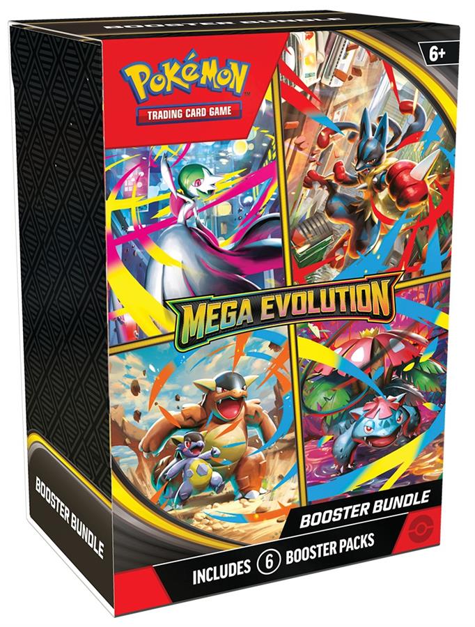 Cartas Pokemon Mega Evolution Booster Bundle Español TCG