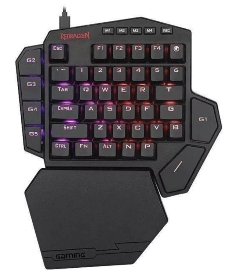 Teclado Redragon Diti K585RGB Brown Switches