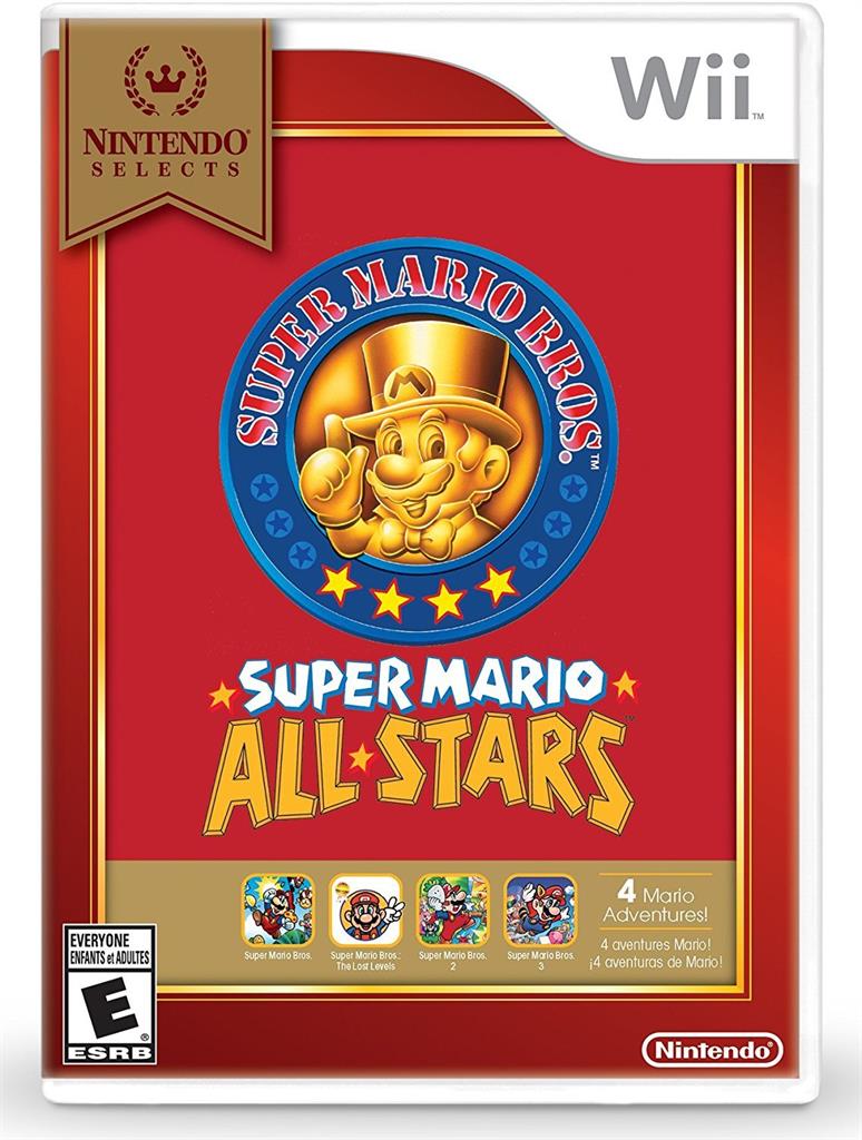 Juego Nintendo Wii Nintendo Selects: Super Mario All-Stars