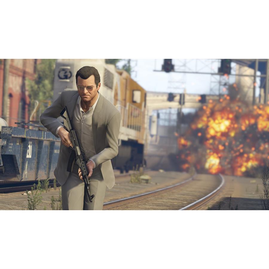 Juego Playstation 4 GTA V Premium Edition PS4