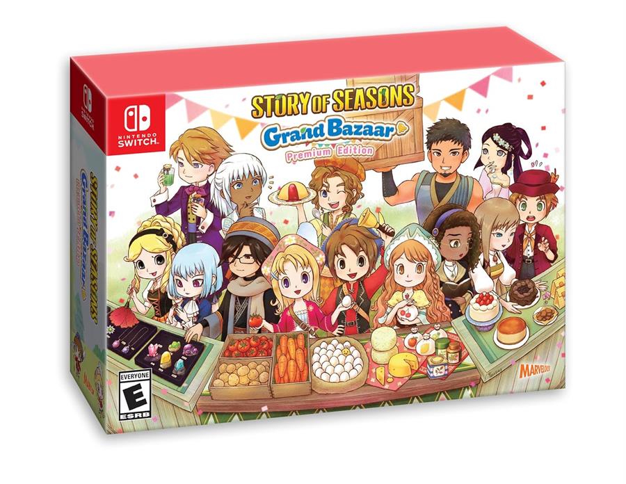 Juego Nintendo Switch 2 Story of Seasons Grand Bazaar Premium Edition NSW2