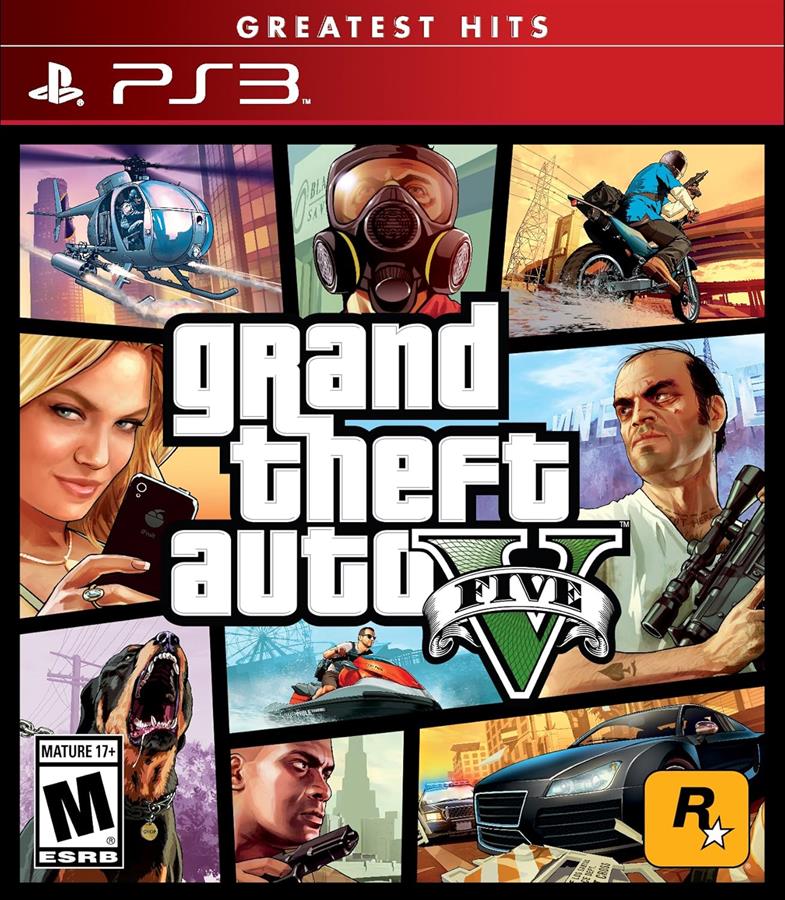 Juego Playstation 3 GTA V PS3