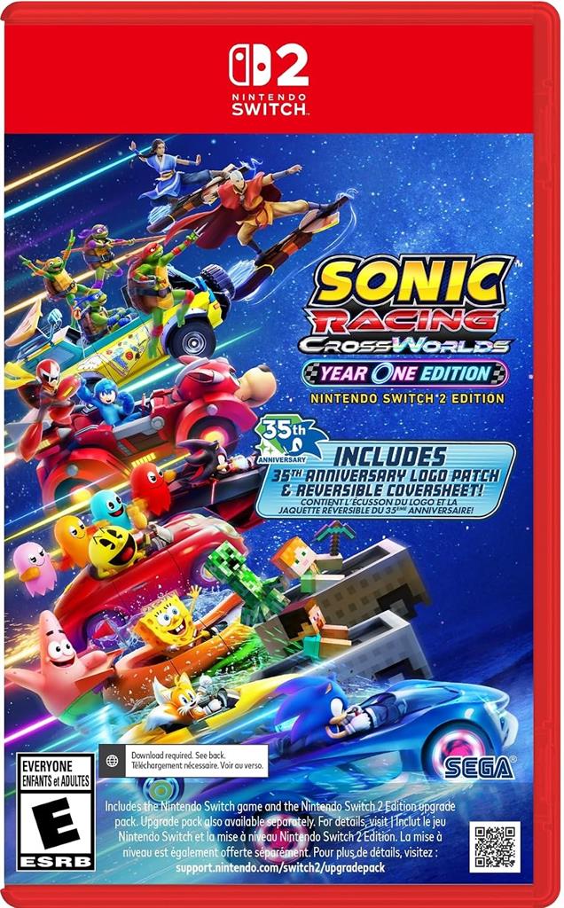 Juego Nintendo Switch 2 Sonic Racing: Cross Worlds Year One Edition NSW2