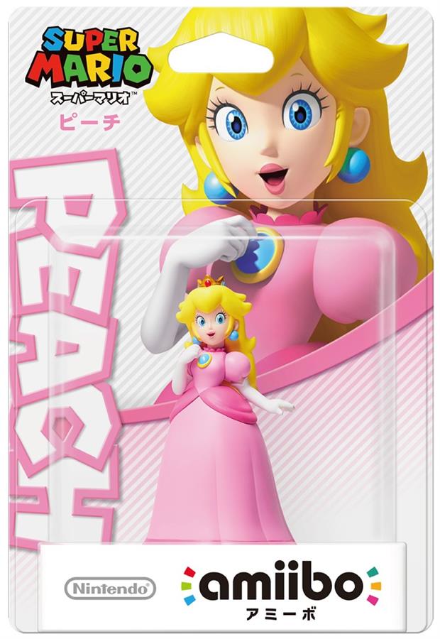 Figura Amiibo Super Mario Bros Peach Amiibo NSW