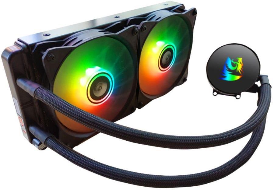 Coolers Redragon CPU Effect X RGB Liquid 120mm Dual CCW-3000