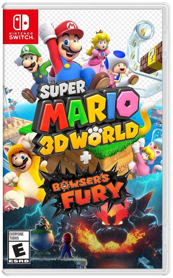 Juego Nintendo Switch Super Mario 3d World + Bowsers Fury NSW